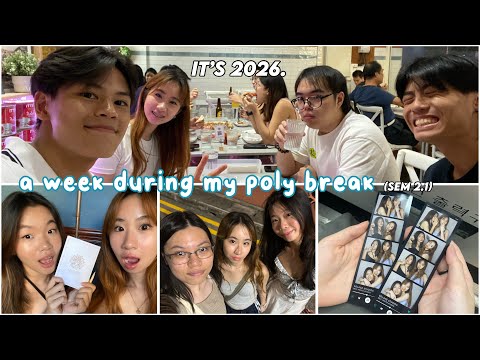 a week during my poly break (sem 2.1) ! 📸 💅🏻