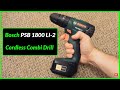 Bosch PSB 1800 LI-2 Cordless Combi Drill - Unboxing &amp; Review