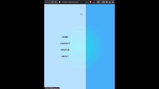 Create an Animated Sliding Menu with HTML, CSS & JavaScript 🔥
