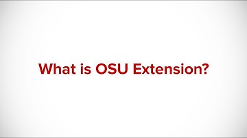 What is OSU Extension?