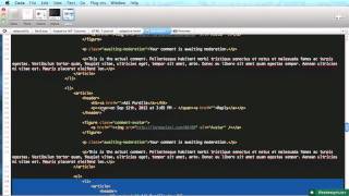 Adaptive Blog Theme: Comments Area Markup