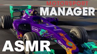 Managing My Own Formula 1 Team for ASMR | Motorsport Manager ASMR screenshot 3