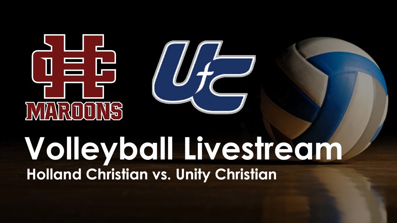 unity christian volleyball live stream