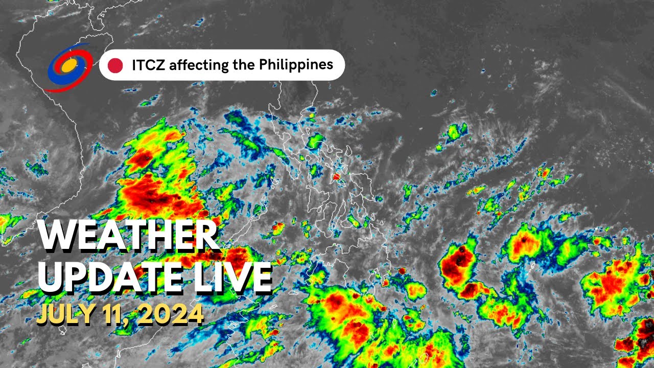 Weather Update Live July 11 2024 ITCZ And Low Pressure Area YouTube Weather Update Live July 11 2024 ITCZ And Low Pressure Area YouTube