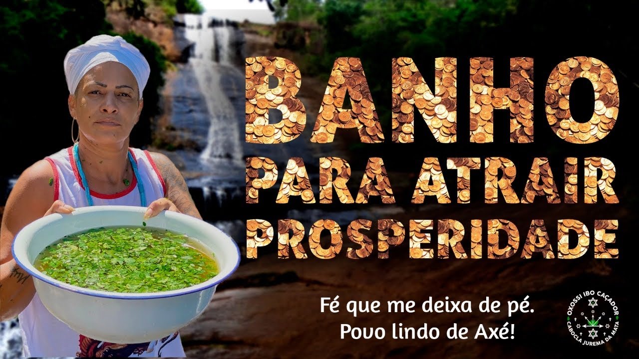 BANHO PARA ATRAIR PROSPERIDADE 🍀🤭