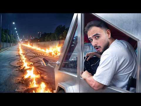 اختبرت قوة السايبر ترك (مسار النار!!🔥😰)