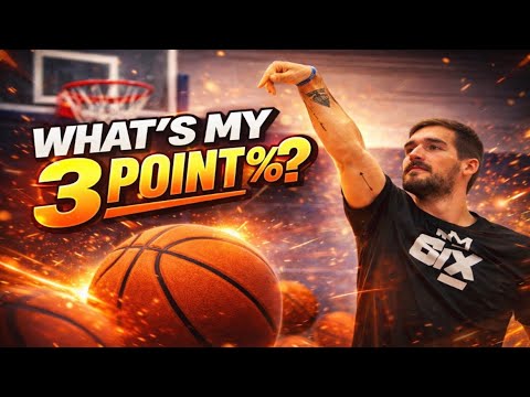 My TRUE 3-Point % in Open Gym…