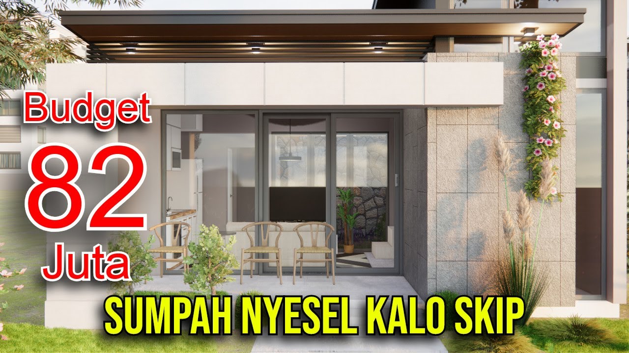 BUDGET 82 JUTA! Bisa Bangun Rumah Keren Low Budget (NYESEL KALO SKIP!)