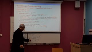 Nonlinear Programming (Constrained Optimization Techniques [1]): Optimization #11.2 | ZC OCW