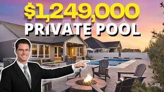 Eagle Idaho Home Tour: Single-Story with Pool, Hot Tub & RV Bay in Dry Creek Ranch