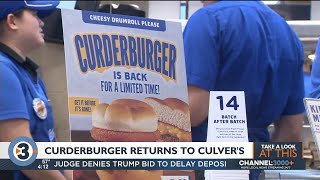 'Greasy goodness': Culver's brings back eagerly awaited 'CurderBurger'