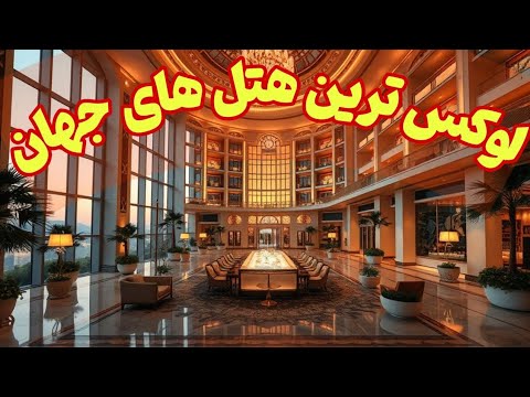 لوکس ترین هتل های دنیا گران ترین و خاص ترین هتل های جهان
