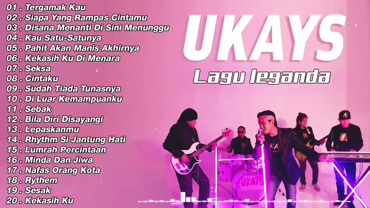 Disana Menanti Di Sini Menunggu | Ukays Full Album | Lagu Rock Kapak Terpilih | Lagu Ukays Leganda