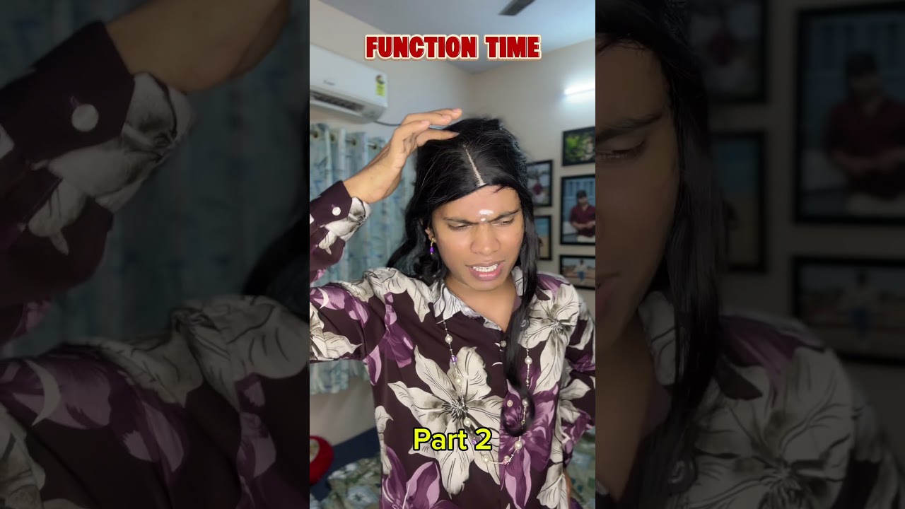Share with families 🤣🔥 | #samosamookka #comedy #trending #family #function #mom #sister #brother