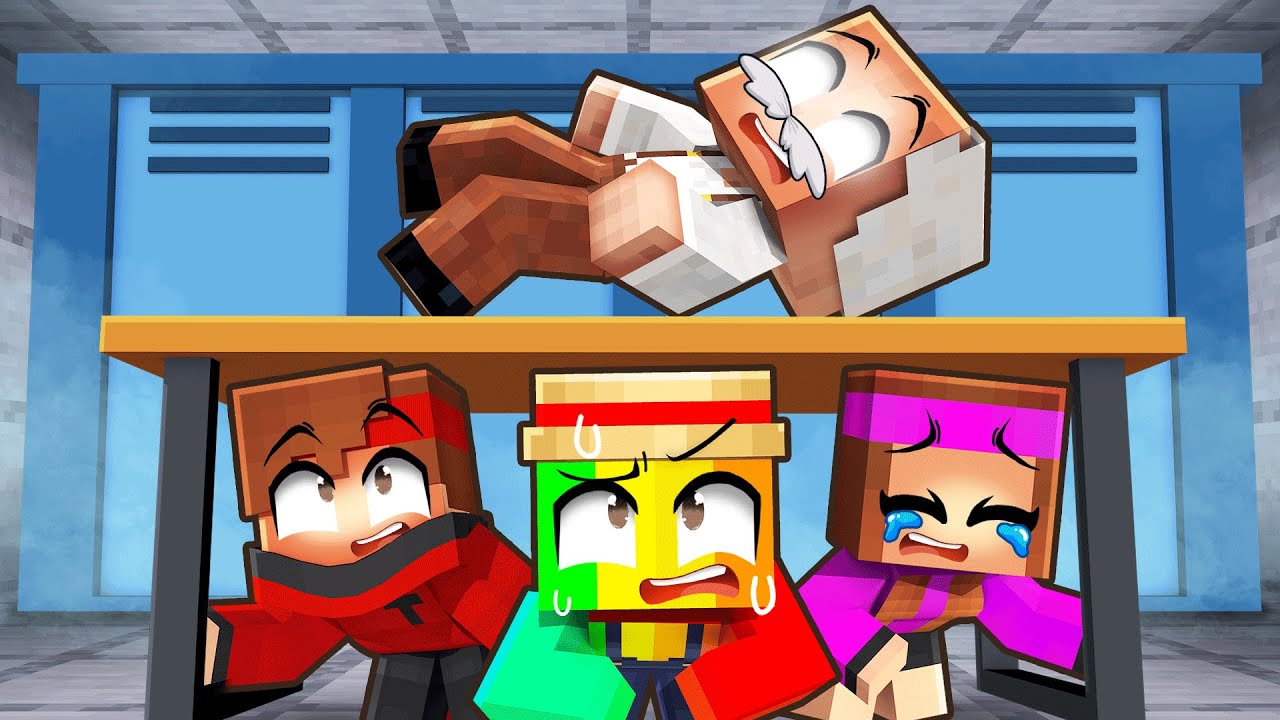 Mon PROFESSEUR est POSSÉDÉ sur Minecraft !
