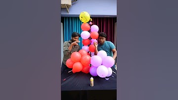 Next Level Pop Balloon Challenge Race #game #shorts