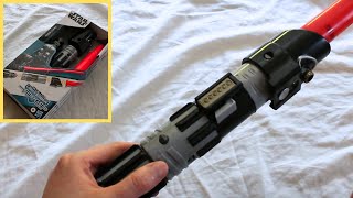 UNBOXING and REVIEW Hasbro Darth Vader Lightsaber | Lightsaber Forge Non-Electronic