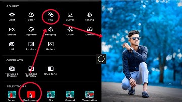 polarr app blue colour photo editing tutorial🔥||how to blue colour edit in Polarr app