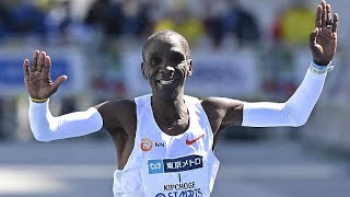 Victoire du kényan Eliud Kipchoge au marathon de Tokyo