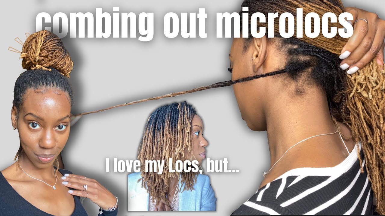 Как я расчесала свои микролоксы, часть 1 | Моё путешествие в мир локсов