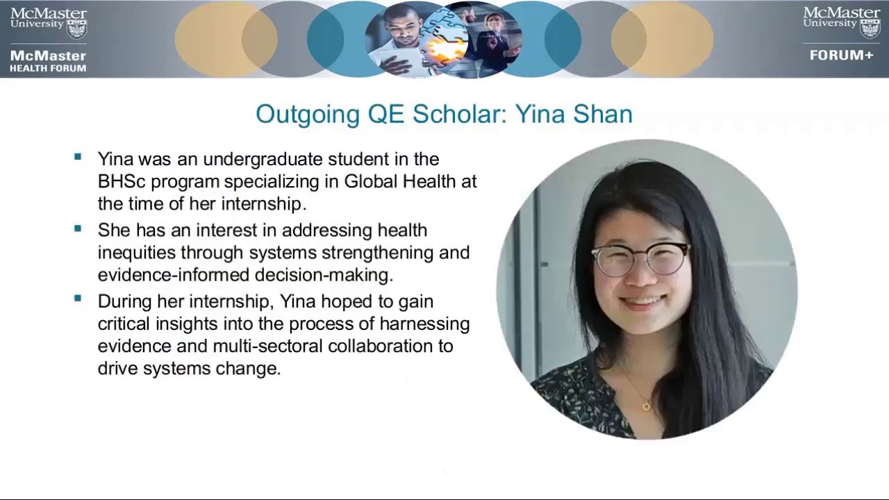 Queen Elizabeth Scholars: Insights from Yina Shan - YouTube