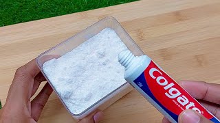 Mixing salt and toothpaste can be the key to keeping your home spotless