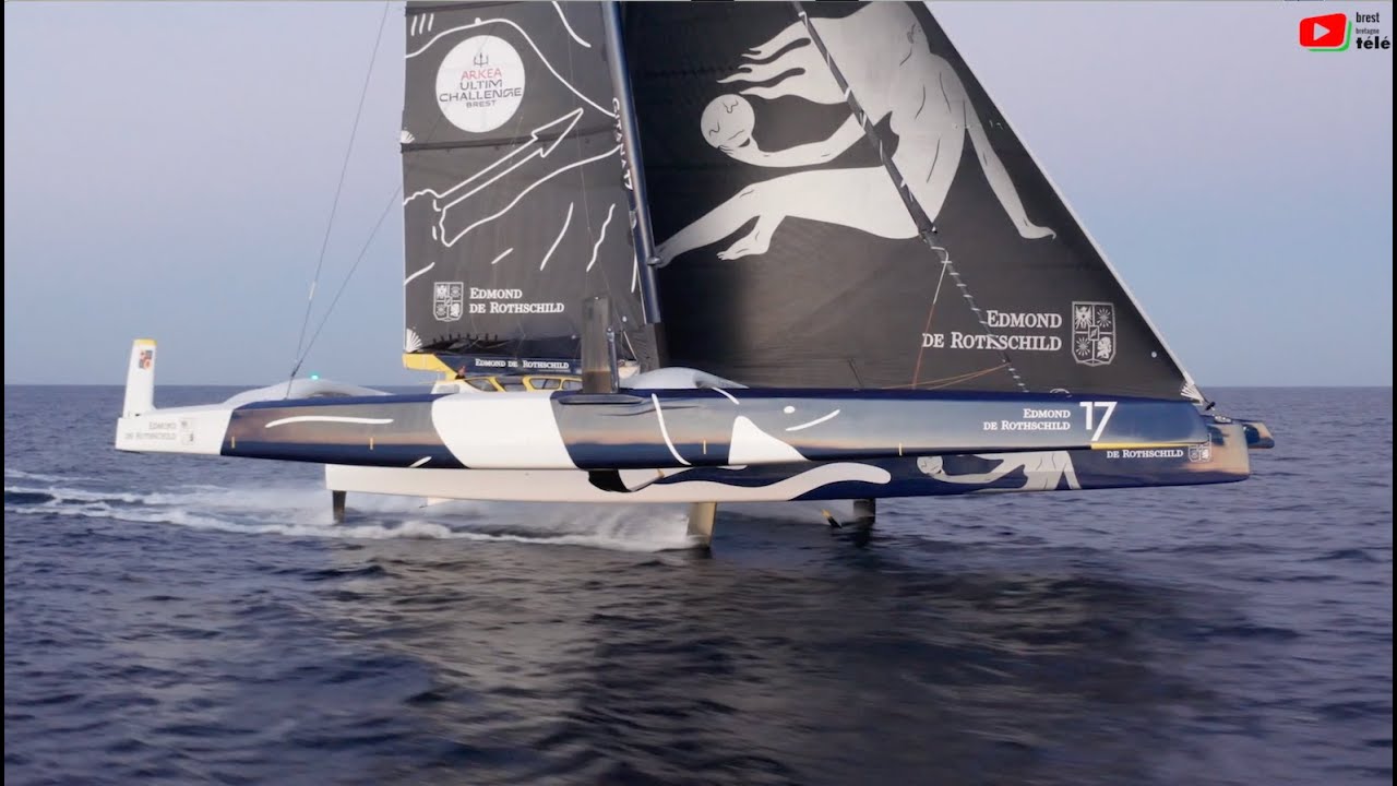 ARKÉA ULTIM CHALLENGE BREST  |  Edmond de Rothschild Sailing   |  Brest Bretagne Télé