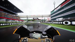 MotoGP 21 - Honda RC213V - Wet Gameplay (PC UHD) [4K60FPS]