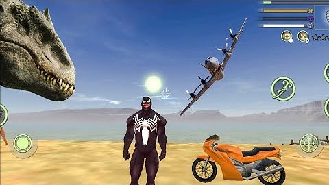 Venom Spider Rope Hero Vice Town City Android Gameplay HD || Android Game || Smart Gaming 24