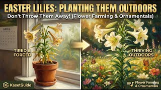 Don't Throw It Away! 🗑️ How to "Rescue" Your Easter Lily & Replant It Forever