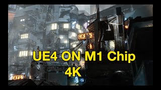 Testing Apple M1 Chip MacBook Pro on Unreal Engine 4 (UE4)