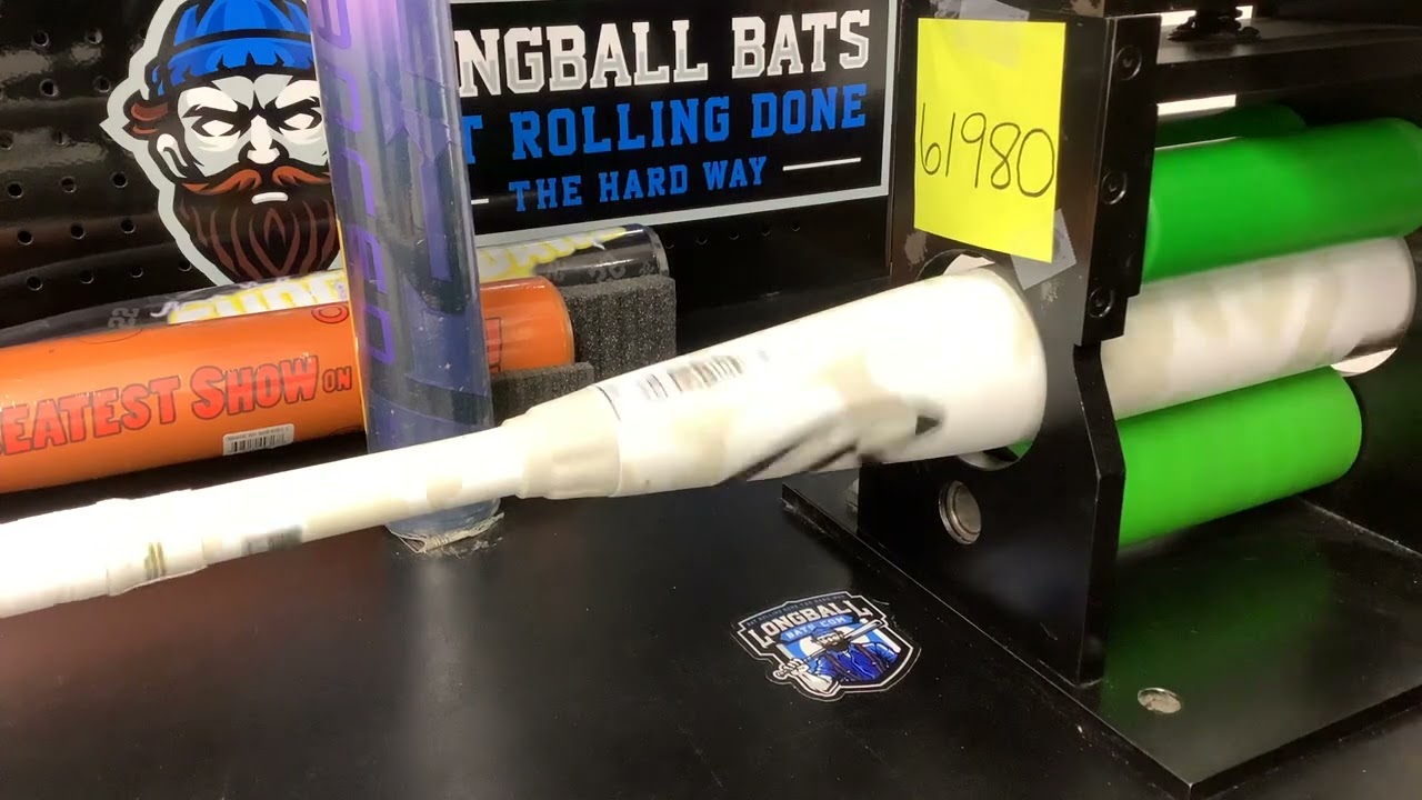 LongballBats.com Heat Rolling a 2025 Rawlings ICON Composite USSSA Baseball Bat, RUT5I10 61980 A81