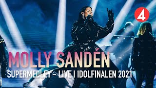 Molly Sandéns otroliga medley på Idolfinalen 2021! | Idol Sverige | TV4 & TV4 Play