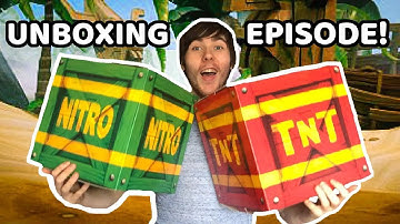 CRASH BANDICOOT CRATES!! [UNBOXING]