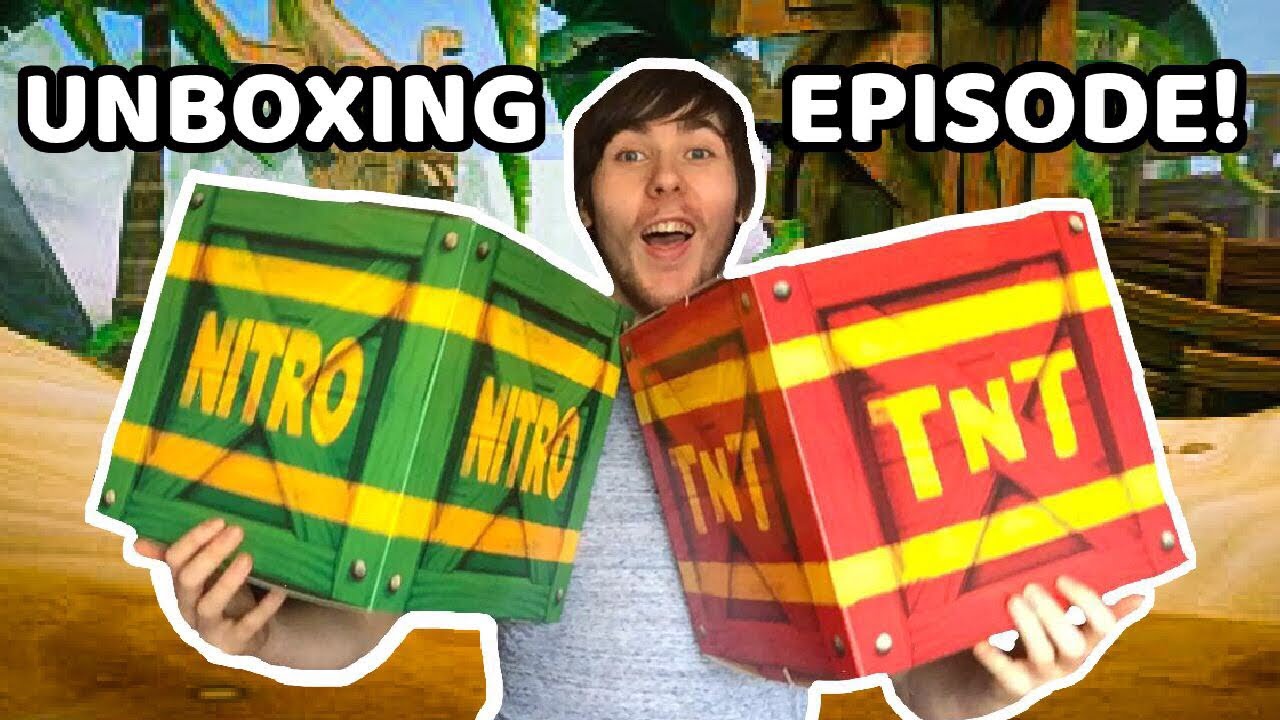 CRASH BANDICOOT CRATES!! [UNBOXING]