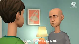 Clic Caillou Gets Grounded On Fathers Day