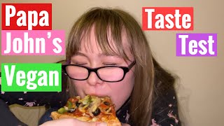 Papa John’s Vegan Taste Test