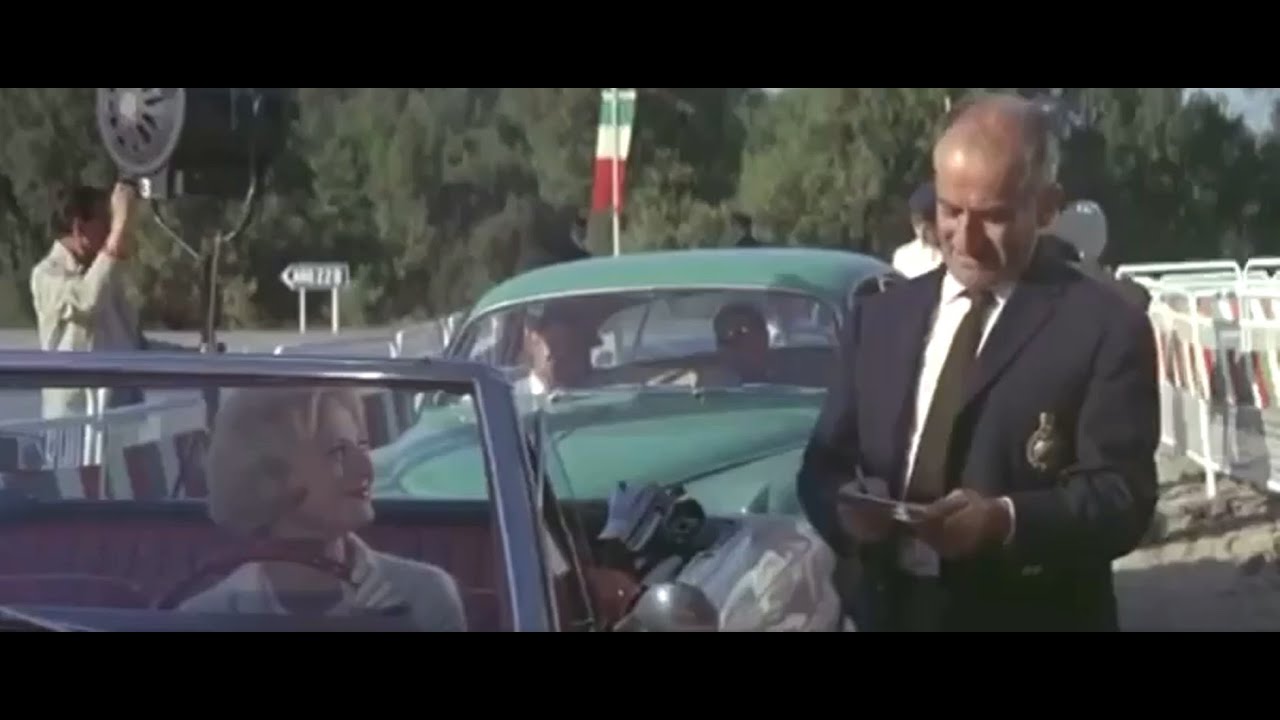 Louis De Funes Michèle Morgan 1965 - Le Corniaud - SCÈNE COUPÉE - YouTube