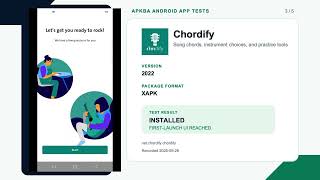 Android App Tests & APK Download: Agnes, Chirp, Chordify & More | Install Results | APKBA 5 Apps Now screenshot 3