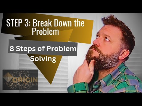 Step 3 Break Down the Problem of the LEAN 8 steps of problem solving