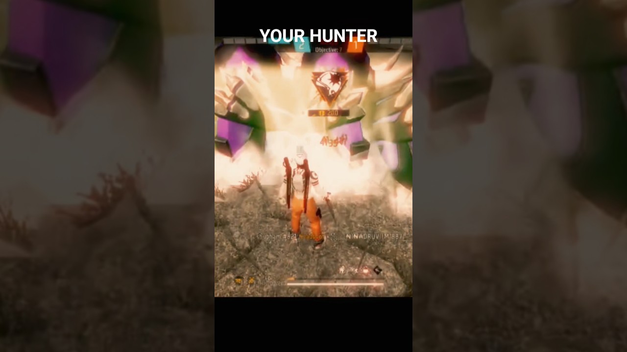 Free fire game|Your hunter gameplay # short 
