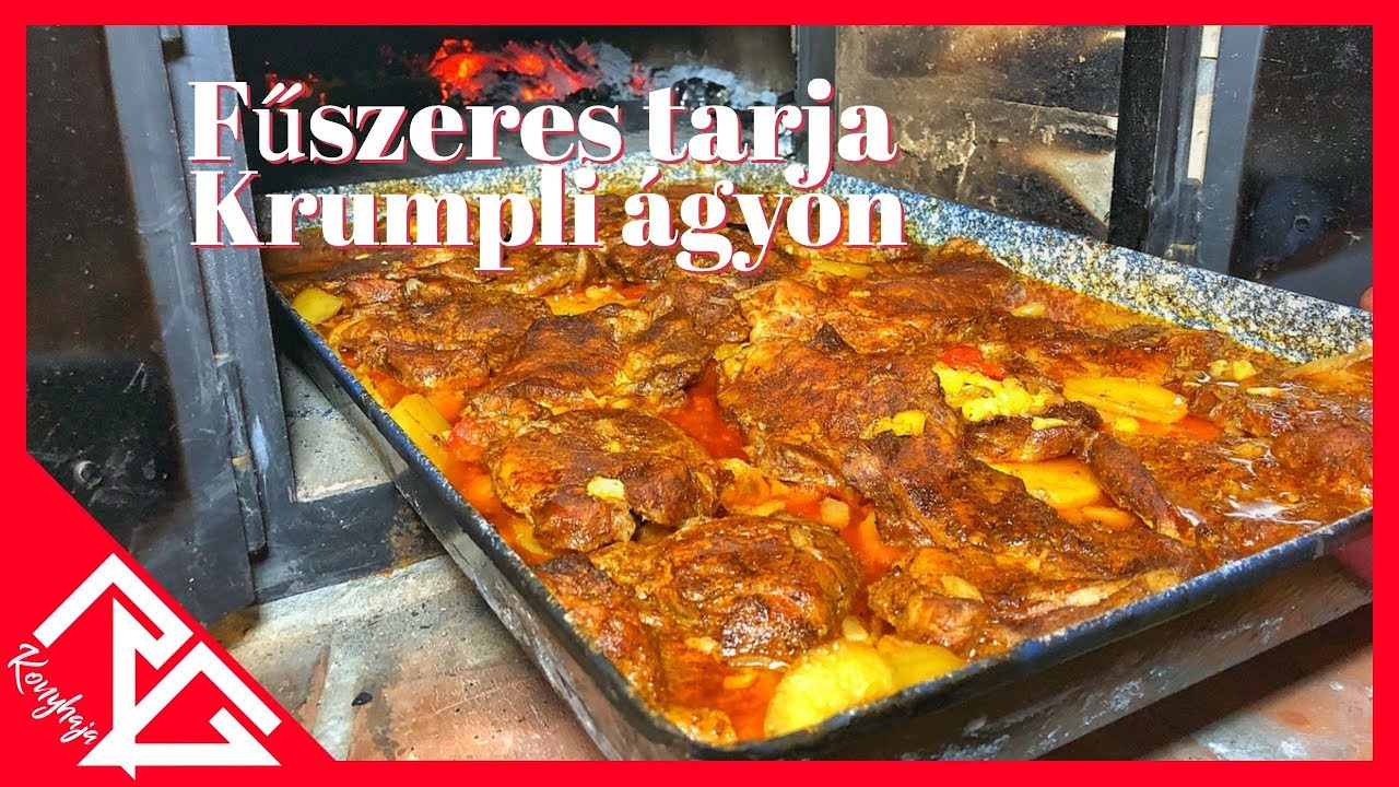 Fűszeres tarja krumpli ágyon - ÉDESANYÁM ÍZE