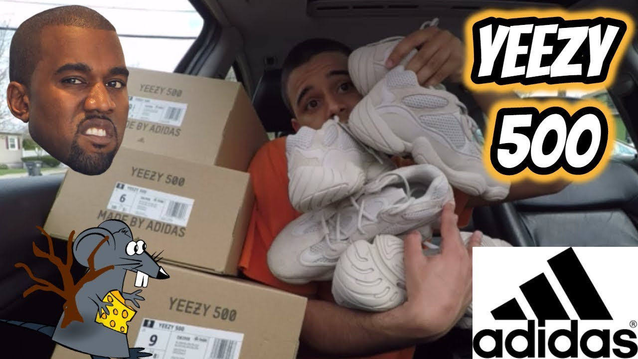 KANYE ADIDAS YEEZY 500 BLUSH REVIEW UNBOXING