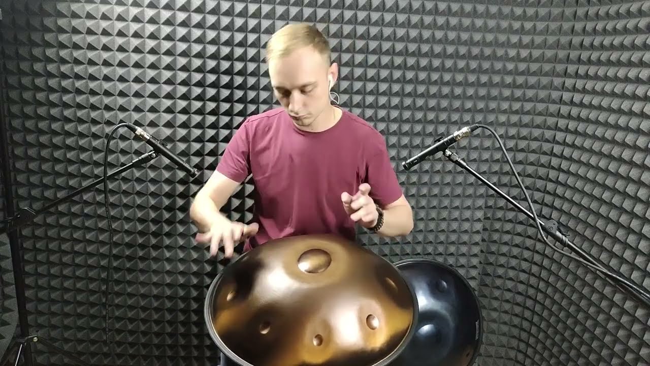 Jeton Galkin | Handpan Overtone Aegean D AISI 430 steel