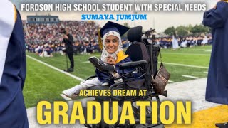 Dearborn student with special needs achieves lifelong dream at graduation