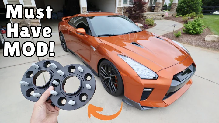 Installing Wheel Spacers On The R35 Nissan GTR Is A Must Have Mod!