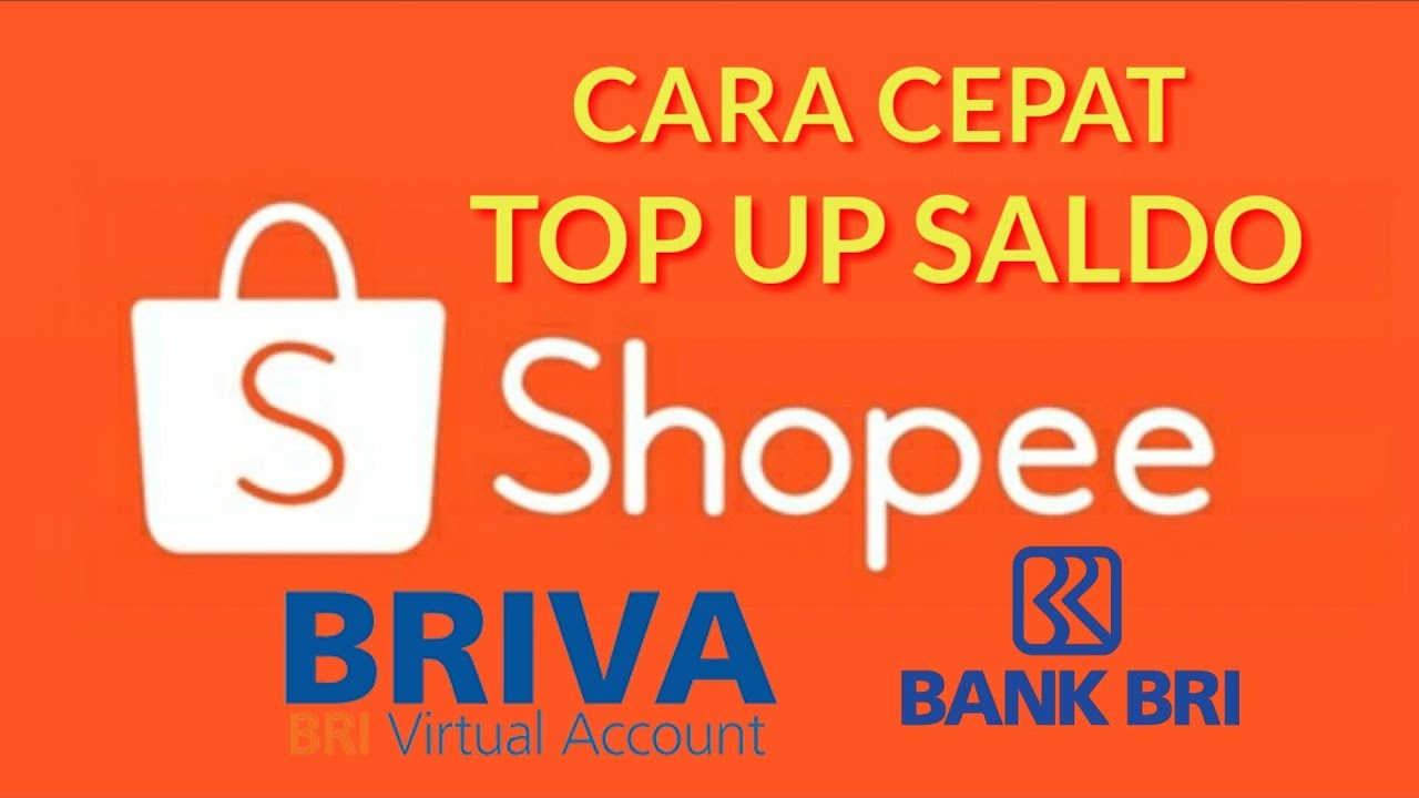 Cara Top Up Saldo Shopeepay Melalui Briva Bri Mobile Banking Youtube