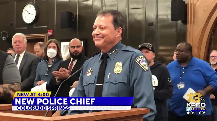 Colorado Springs swears in new police chief Tuesday