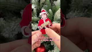 Gift For Son | Personalized Acrylic Photo Ornament