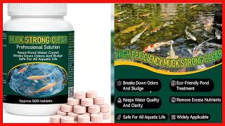 Erigathe Muck Reducer: Clear Your Pond Effortlessly with 500 Tablets